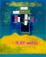 Hope is at hand by Gareth Sansom contemporary artwork painting