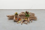 arranjo de bromelias e legumes by Tadaskia contemporary artwork installation