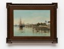 Santos de Outrora Yesteryears Santos by Benedito Calixto contemporary artwork Painting