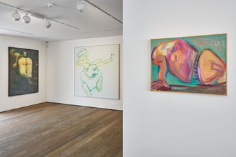 Contemporary art exhibition Maria Lassnig  Cindy Sherman Curated by Peter Pakesch Maria Lassnig  Cindy Sherman Curated by Peter Pakesch at Hauser  Wirth St. Moritz Switzerland