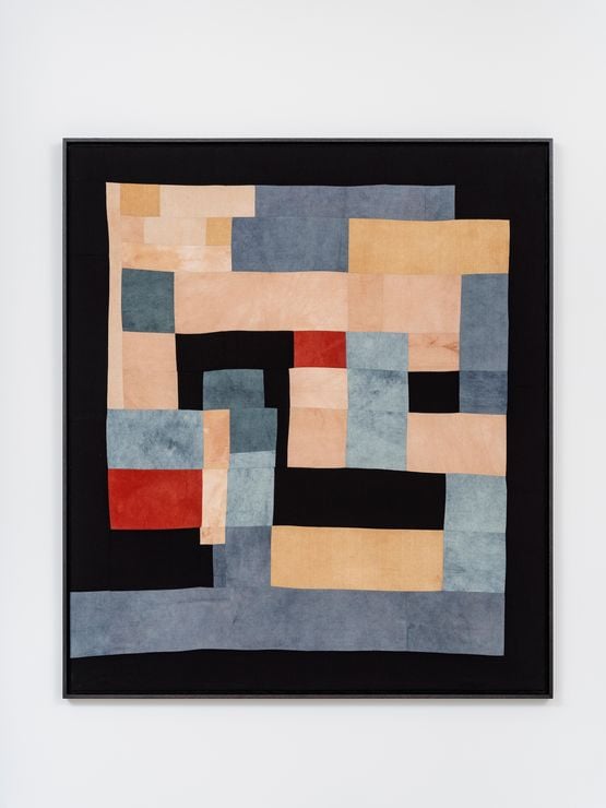 Untitled indigo grey by Yto Barrada contemporary artwork Sculpture