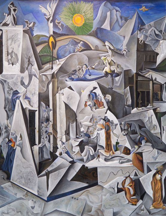 Theater of Consciousness by NISKY contemporary artwork Painting
