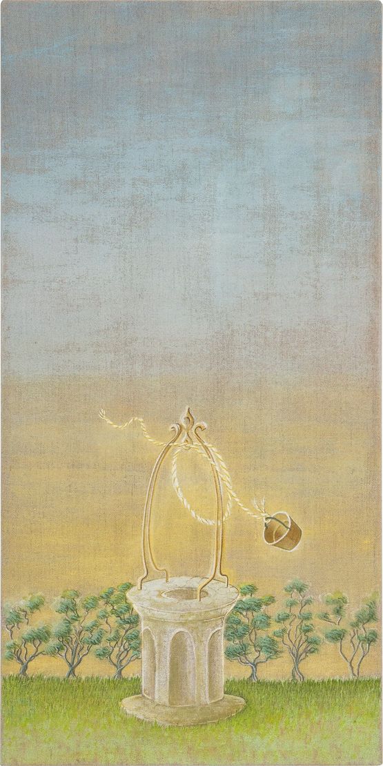 Well by Vivienne Shark Lewitt contemporary artwork Painting