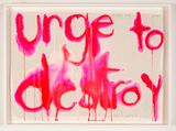 urge to destroy by Del Kathryn Barton contemporary artwork works on paper