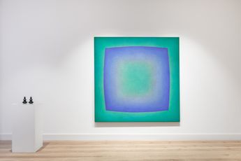 Contemporary art exhibition Chen Ruo Bing Abraham David Christian Painting and Sculpture at Galerie Albrecht Berlin Germany
