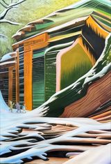 My Dear Friends Road to Adventure by Liane Chu contemporary artwork painting