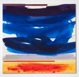 Fold in the Sky by Gretchen Albrecht contemporary artwork painting