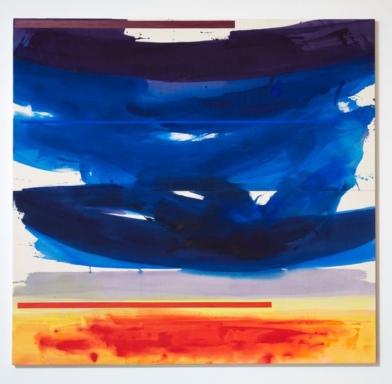 Fold in the Sky by Gretchen Albrecht contemporary artwork Painting