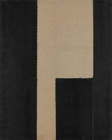 Burnt Umber  Ultramarine Blue by Yun Hyong-Keun contemporary artwork painting