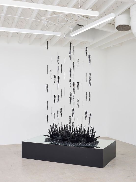 Fragments of Perception Midnight Between Daggers and the New Moon by Shoshanna Weinberger contemporary artwork Sculpture