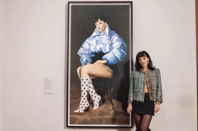 Lily Allen West End Girl Portrait Unveiled at Londons National Portrait Gallery