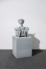 Dancer small version bronze by Hans Op De Beeck contemporary artwork sculpture