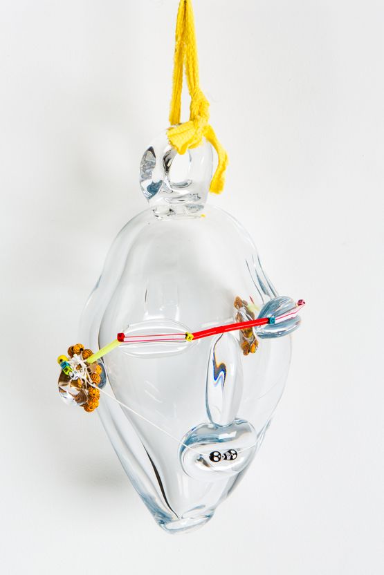 Mask by Pascale Marthine Tayou contemporary artwork Sculpture