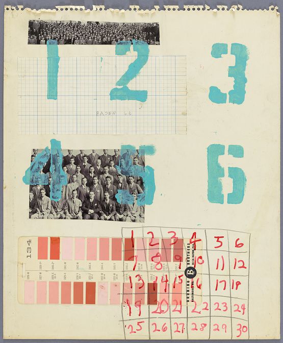 1 2 3  4 5 6 by Dan Basen contemporary artwork Works on Paper