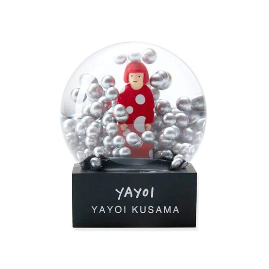 Snowglobe by Yayoi Kusama contemporary artwork Sculpture