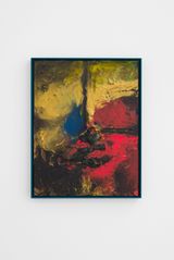 chevrons of brick so gleaming so bright so charred by Sue Tompkins contemporary artwork painting