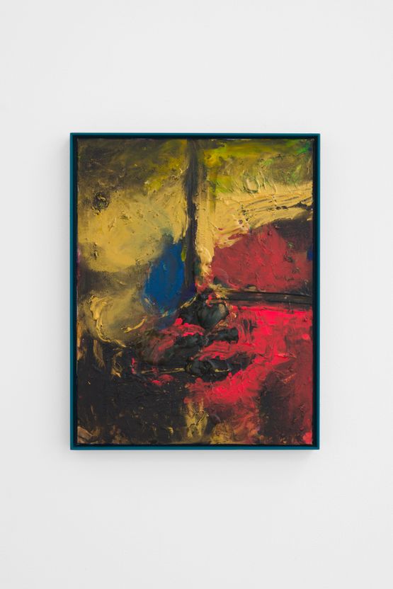 chevrons of brick so gleaming so bright so charred by Sue Tompkins contemporary artwork Painting