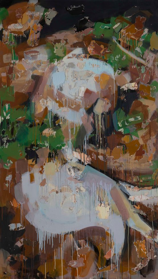Kopek The Dog by Esref Yldrm contemporary artwork Painting