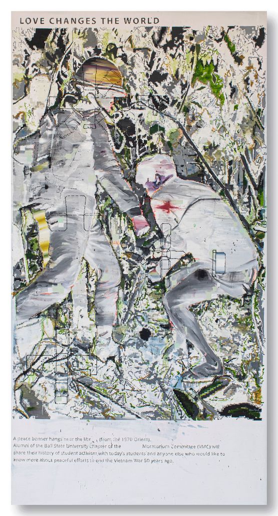 No 1 - Neo Romanticism Series by Le Quy Tong contemporary artwork Painting