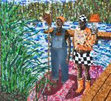 Good Feeling by Michael Gah contemporary artwork textile