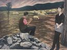 The Flutist by Du Yang contemporary artwork Painting