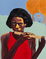 A strange song by Cassi Namoda contemporary artwork painting
