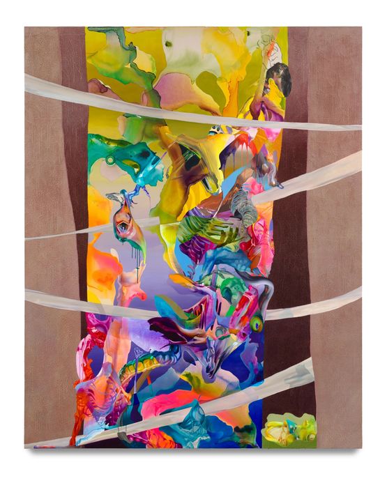 Play Dead by Ilana Savdie contemporary artwork Painting