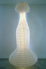 Bikini Incandescent Column by Lynda Benglis contemporary artwork painting sculpture