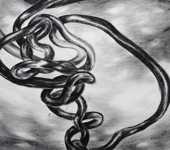 loop by Julia Steiner contemporary artwork Works on Paper