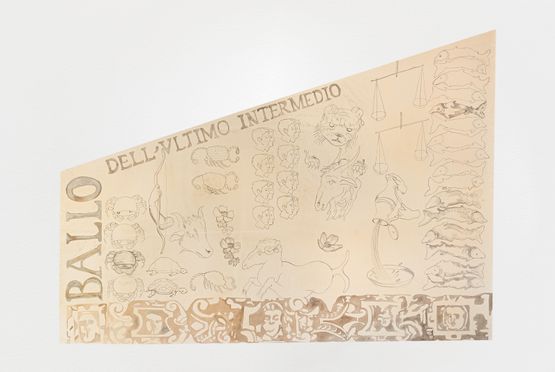O che nuovo miracolo nelle stelle 1589 by Matthew Lutz-Kinoy contemporary artwork Painting