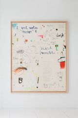 Art notes terror by Edgar Plans contemporary artwork works on paper