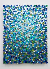 Descending Semi- Gilded Substitution by Robert Melee contemporary artwork mixed media