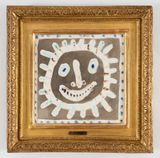 Visage Solaire by Pablo Picasso contemporary artwork sculpture