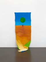 Hier paintball da todliche Realitat by Lotte Maiwald contemporary artwork painting sculpture works on paper
