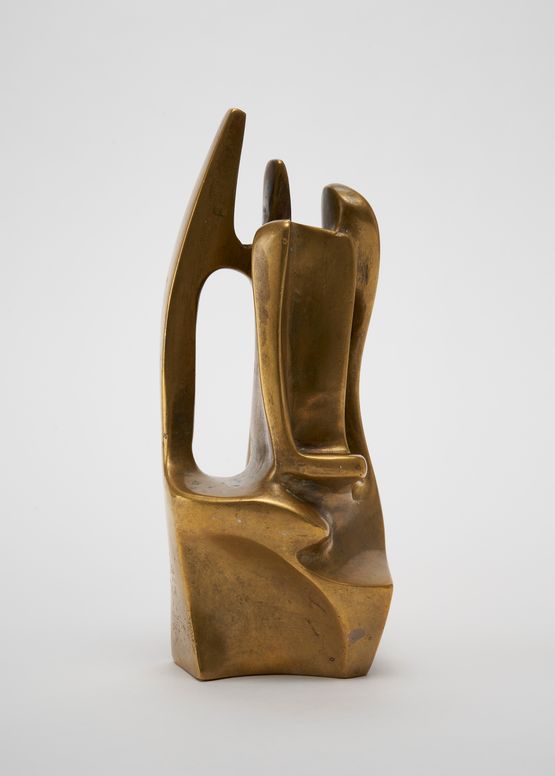 Trajectory of a Line by Saloua Raouda Choucair contemporary artwork Sculpture
