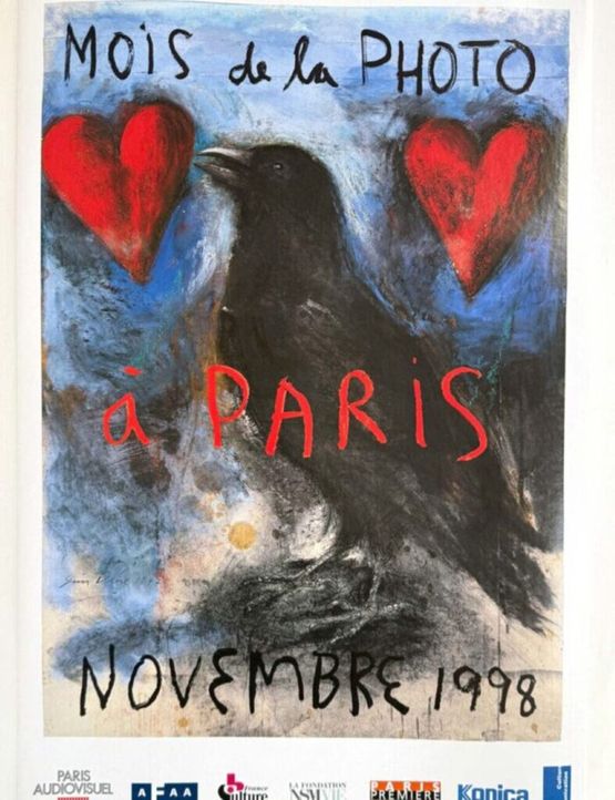 Mois de La Photo a Paris by Jim Dine Original Serigraphie by Jim Dine contemporary artwork Print