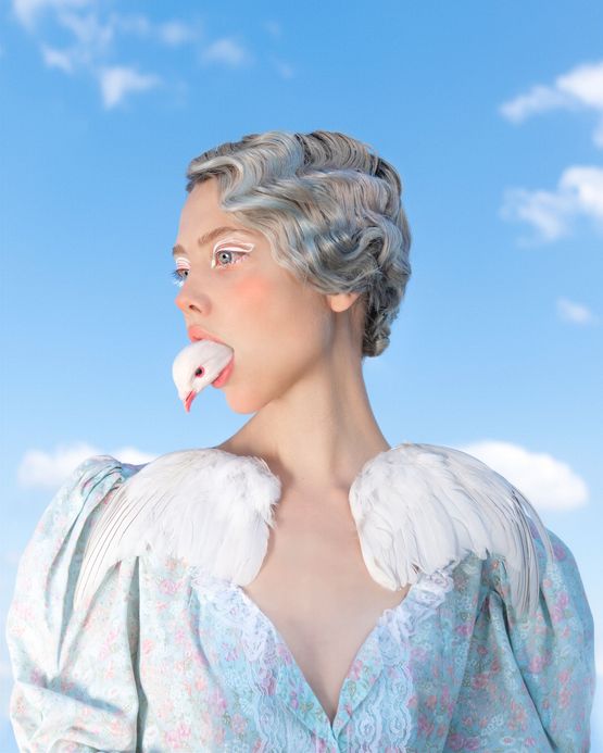 Magrittes Breaths by Ellen Sheidlin contemporary artwork Photography