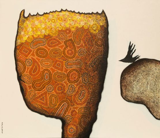 King by Nihad Al-Turk contemporary artwork Painting
