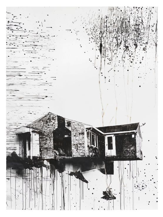 Neck Beach 2018 by Monica Bonvicini contemporary artwork Painting