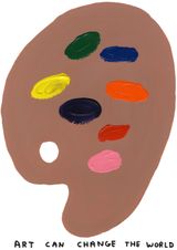 Untitled by David Shrigley contemporary artwork painting