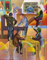 Bar by Salvo contemporary artwork painting