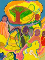 Sensation IV by Chemu NgOk contemporary artwork painting