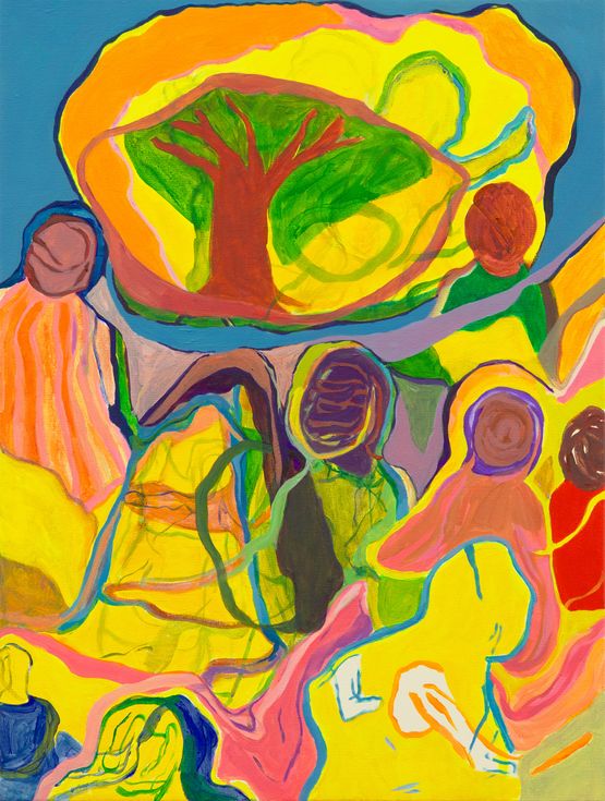 Sensation IV by Chemu NgOk contemporary artwork Painting