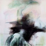 52.515934 13.349962 from the series Berlin Monuments by Sandra Del Pilar contemporary artwork painting works on paper