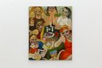 Untitled Kafeneia Womens Table A. with Friends by Alexandra Christou contemporary artwork Painting