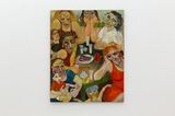 Untitled Kafeneia Womens Table A. with Friends by Alexandra Christou contemporary artwork painting
