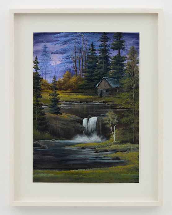 Bluebell Falls by Neil Raitt contemporary artwork Painting