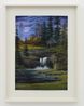 Bluebell Falls by Neil Raitt contemporary artwork Painting