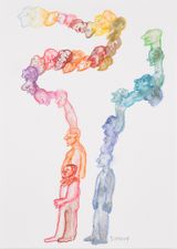 Karma by Do Ho Suh contemporary artwork works on paper drawing