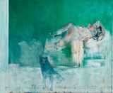 Ascensione by Cesare Lucchini contemporary artwork painting